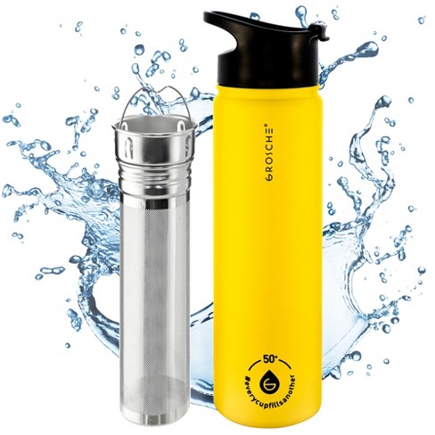 Water Bottle Stainless Steel Thermos For Tea Drinkware Vacuum Flasks Tea  Infuser Thermo Cup Insulated Bottle Garrafa Termica