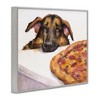 Stupell Industries German Shepherd with Pizza Framed Giclee Art - 2 of 4