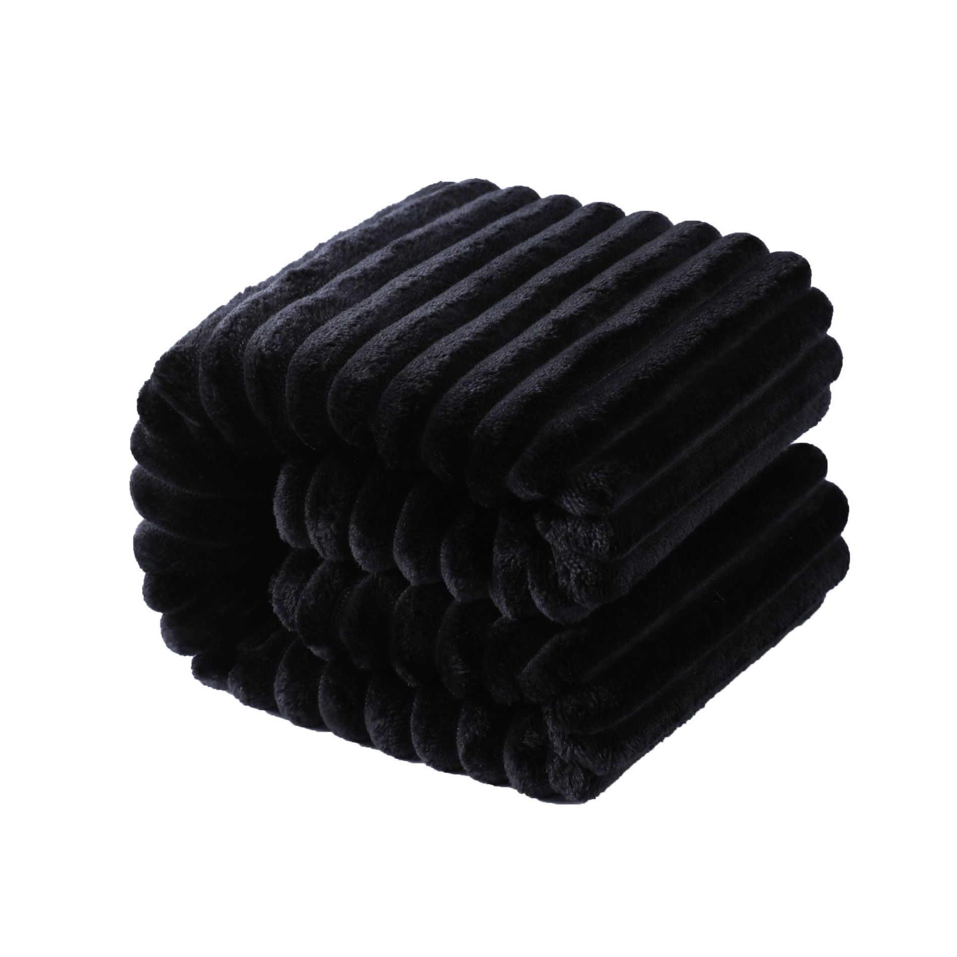 Flannel Fuzzy Toddler Blanket, Fluffy Warm and Lightweight Baby Plush Blanket - NTBAY