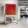 Seville Classics UltraHD 2-Piece Pegboard Set w/ 23 Piece Hook Assortment, 24" W x 24" D - 2 of 4