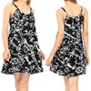 HAPPY BAY Women's Vacay Holiday Beach Summer Beachwear Sleeveless Casual Dress Spaghetti Strap Nightshirts Slip Nighty - 3 of 4