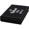 Pavilion Gift Company - Retired Life - Single Deck Playing Card Holder- I'm Retired Deal With It - includes one standard deck of playing cards - 3 of 4