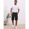 INSPIRE CHIC Men's Multi-Pockets Cotton Casual Camping Fishing Cargo Shorts - 4 of 4