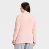 Women's Long Sleeve Ribbed Turtleneck Top - A New Day™ - 2 of 3