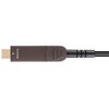 Monoprice USB 3.1 Type-C to HDMI Video Cable - 50 Feet - Black | 4K@60Hz, Fiber Optic, AOC, Transmits Up To 100 Feet, Gold Plated Connectors - SlimRun - image 3 of 4