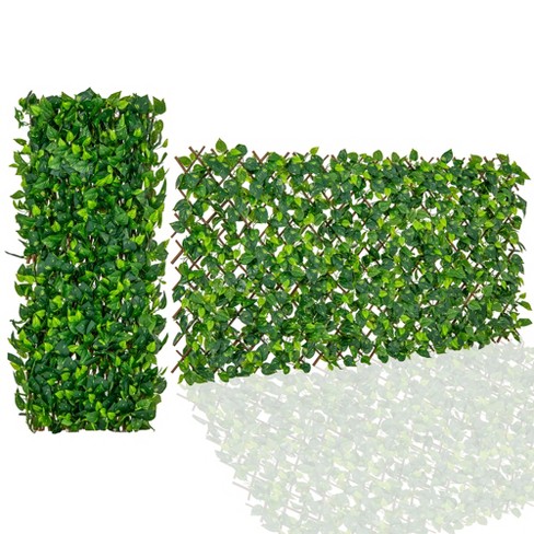 Tangkula Expandable Fence Privacy Screen Decorative Faux Ivy Fencing Panel for Backdrop - image 1 of 4