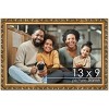 PosterPalooza | 13x9 Wood Antique Frame with UV Acrylic, 4 Finishes: Bronze, Gold, Silver, and Black - 2 of 4