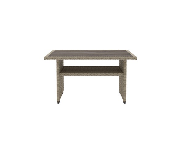 Silent Brook Rect Multi - Use Table - Beige  - Outdoor by Ashley