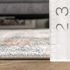 Nuloom Sara Oriental/Persian 4x6 Indoor Area Rug for Living Room Bedroom Dining Room Kitchen, Grey - 3 of 4