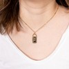 Pavilion Gift Company - Sister - Mother of Pearl - 16.5"-18.5" 14K Gold Plated Necklace - Necklaces - 2 of 4