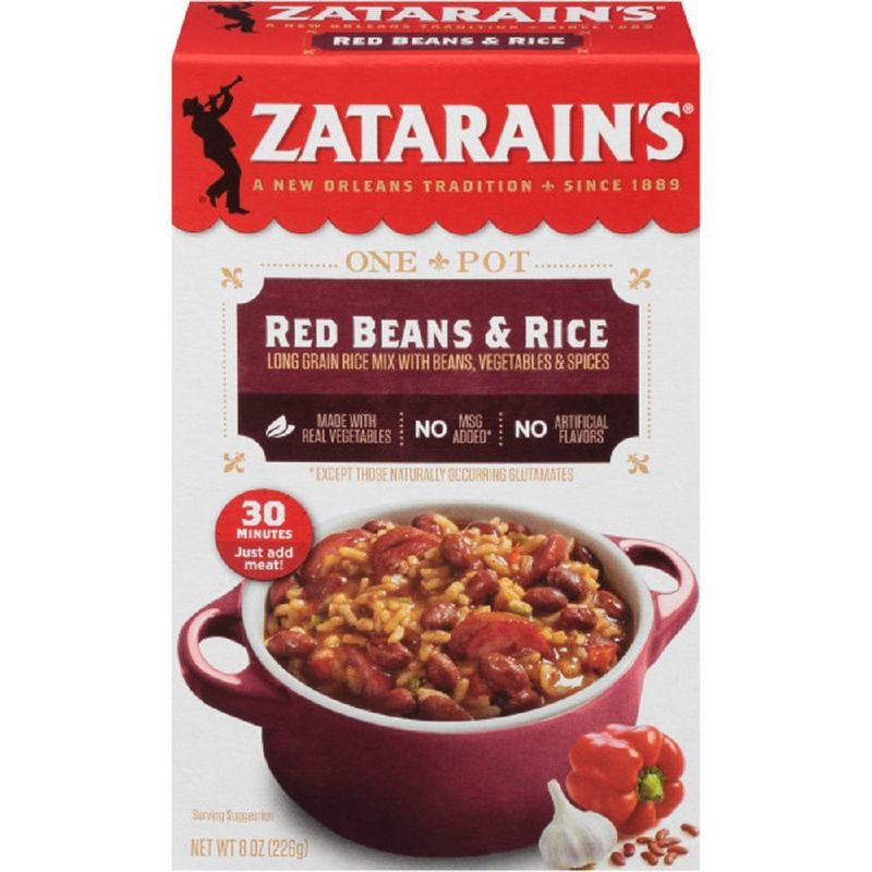 Zatarain&#39;s New Orleans Style Original Red Beans and Rice Mix - 8oz, 1 of 6
