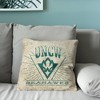 NCAA UNC Wilmington Seahawks 26 x 26 Woven Tapestry Pillow - 3 of 4