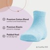 Cozyway Crew Cotton Baby Socks - 12 Pack Stretch Baby Socks, Infant Socks - 6-12 Months - Multicolored - Blue/White/Black/Gray - 2 of 4