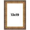PosterPalooza | Museum Gold Picture Frame - UV Acrylic, Foam Board Backing, Hanging Hardware - 2 of 4