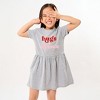 The Juniper Shop Hugs And Kisses Toddler Graphic Dress - 2 of 3