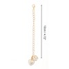 Unique Bargains Butterfly Heart Cup Chain Charm Water Cup Pendant 1 Pc - 2 of 4