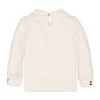 Hope & Henry Girls' Organic Long Sleeve Knit Top with Woven Collar, Kids - 4 of 4