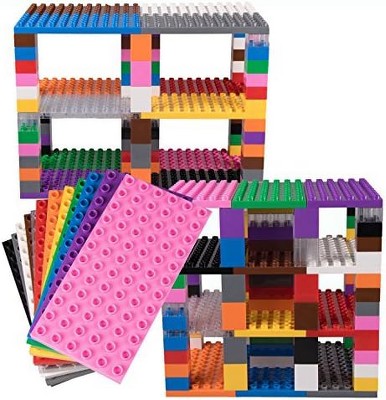 Strictly Briks Toy Building Block Classic Big Brik Tower Set In