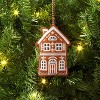 Christmas Fabric Gingerbread House with Chimney Ornament - Wondershop™ - 2 of 3