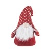 Whisen 5.7x3x13.8"H Fabric Christmas Gnome Table Sitter, 2 Pack - White & Red - 3 of 4