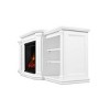 Real Flame Valmont TV/media Stand Fireplace White - image 3 of 4