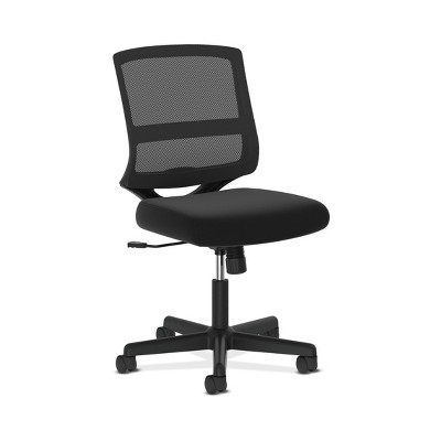 Valutask Mid-Back Mesh Task Chair Black - HON