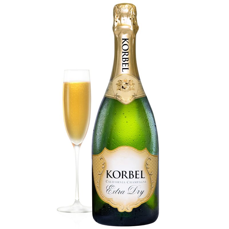 Korbel Extra Dry Sparkling Wine - 750ml Bottle, 1 of 12