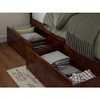 AFI Furnishings Urban Bed Drawers Twin-Full Walnut - 4 of 4