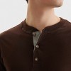 Hanes Beefy-T Men's Long Sleeve Henley - 4 of 4