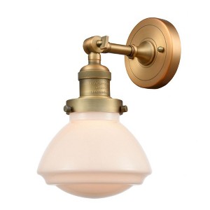 Olean - 1 Light Wall Sconce In Industrial Style-7.75 Inches Tall and 6.75 Inches Wide - 1 of 2