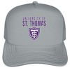 Official University of St. Thomas Primary Logo Foam Snapback Trucker Hat - for Men and Women Grey, Grey, One Size - 2 of 4