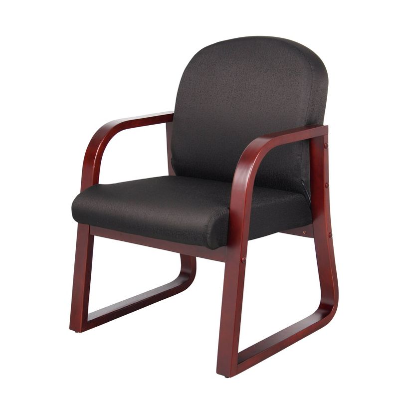 Mahogany Reception Chair - Boss Office Products, 3 of 8