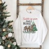 Simply Sage Market Women's Graphic Sweatshirt Saddle Your Jingle Horse - 3 of 4