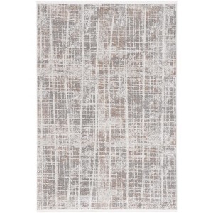Mila MIL230 Power Loomed Indoor Area Rug - Beige/Ivory Grey - 9'x12'- Safavieh - 1 of 4