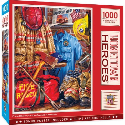 MasterPieces Inc Fire and Rescue 1000 Piece Jigsaw Puzzle