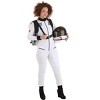 HalloweenCostumes.com White Astronaut Women's Costume - 3 of 4