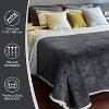 Catalonia Large Fleece Blanket Throw for Bed Couch Sofa, Super Soft Fuzzy Cozy Fleece Plush Lined Throws, Cozy Caring Gift for Woman Man, 60x80 Inches - 4 of 4
