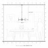 Livex Lighting Copenhagen 4 - Light Chandelier in  Black - 3 of 3