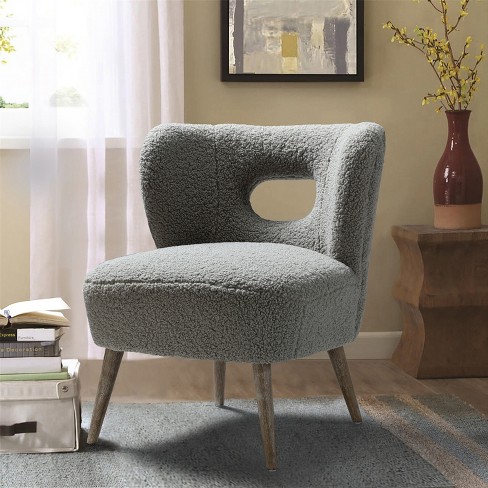 Fabric discount barrel chair