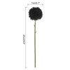 Unique Bargains Silk Chrysanthemum Faux Artificial Flower for DIY Craft Wedding Decoration 10 Pcs - 2 of 3