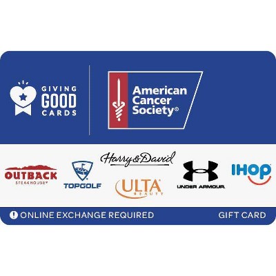 American Cancer Society Gift Card (Email Delivery)