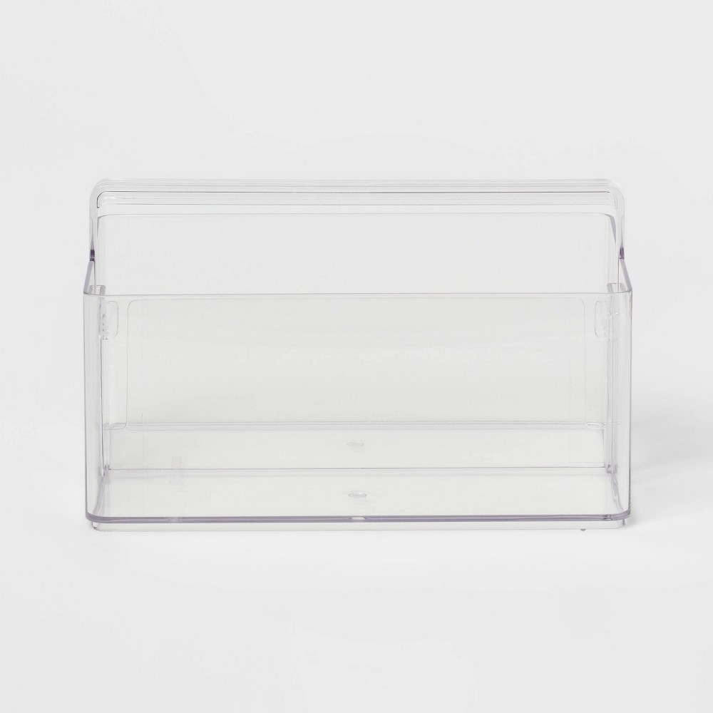 Photos - Other sanitary accessories Divided Bath Caddy Clear - Brightroom™