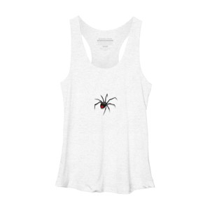Women's Design By Humans Halloween spider tshirt By bambino Racerback Tank Top - 1 of 3