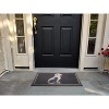 A1HC All Weather Rubber Door Mat, 18”X30”, Dirt Grabber Durable Welcome Doormat, Low Profile Entryway Mats for Home - 2 of 4