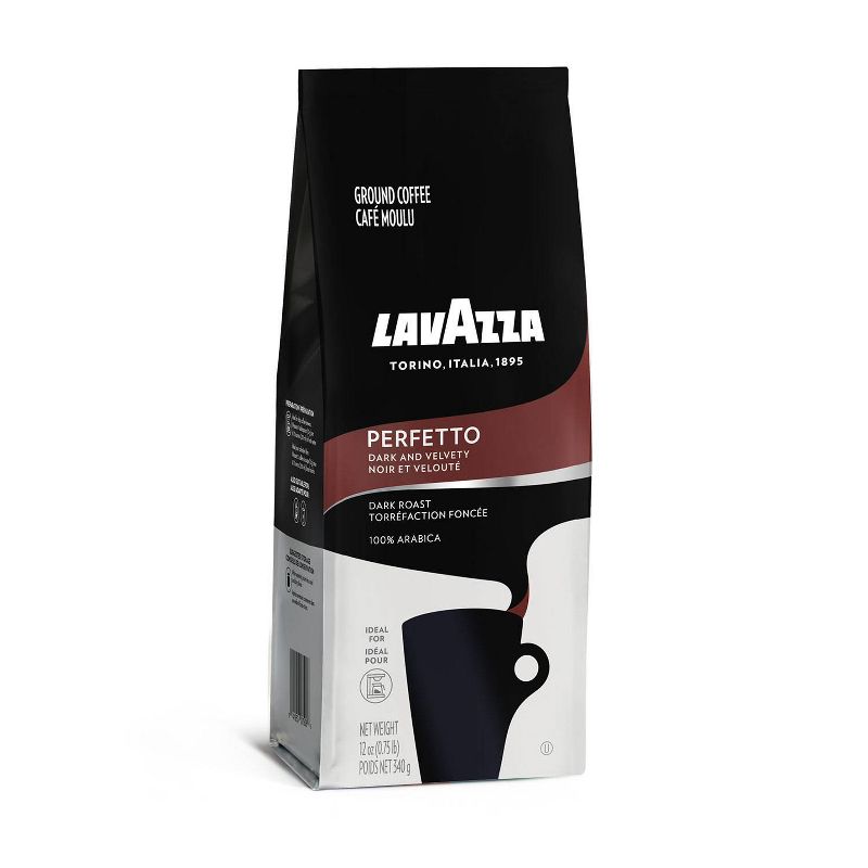 Lavazza Perfetto Dark Roast Ground Coffee - 12oz, 3 of 5
