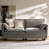 Melisa Modern Dual-layer Cushions sectional Sofa|ARTFUL LIVING DESIGN-LIGHT GREY - 2 of 4