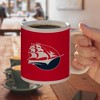 Shippensburg University Primary Logo Ceramic Coffee Mug Novelty Gift Mugs for Coffee Tea and Hot Drinks 11oz White - 4 of 4