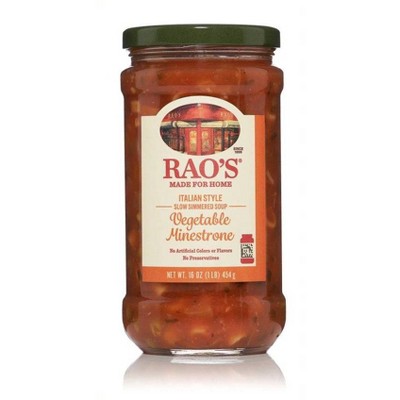 Rao's Italian Style Vegetable Minestrone Soup - 16oz
