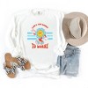 Simply Sage Market Women's  Garment Dyed Graphic Sweatshirt Life's Too Short - 2 of 2