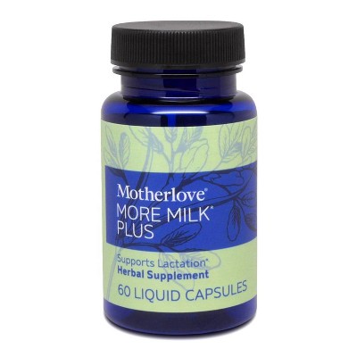 Motherlove More Milk Plus Capsules - 60ct Non-GMO Capsules